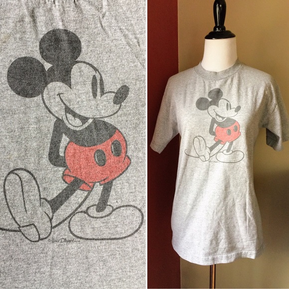 Disney Tops - Disney Retro Mickey Mouse iconic graphic tee Small